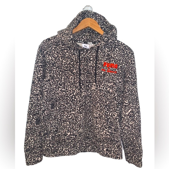 Puma x Mr. Doodle Collab Sweatshirt Size Small - Picture 1 of 6